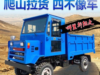 四不像运输车自卸 农用拉货车翻斗车 爬山四驱柴油四不像运输车图4