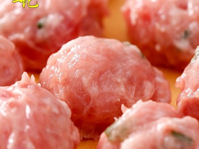 堂记 关东煮食材 A级猪肉丸5斤 新鲜猪肉丸 速冻肉制品图2
