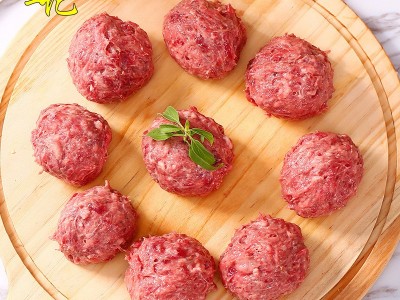 堂记 肉类冻品A级牛肉丸5斤 速冻肉制品图2