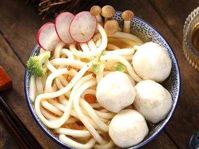 潮汕正宗手工手打墨鱼丸子500g火锅麻辣烫关东煮油炸新鲜食材批发图2