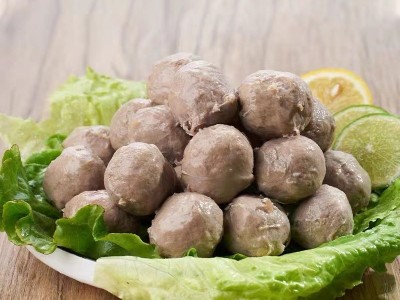 源头厂家潮汕正宗牛肉丸牛筋丸关东煮火锅食材超市麻辣烫烧烤批发图2