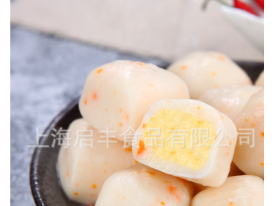 启丰芝心包（芝士鱼丸）3kg 川见品项的方形芝士丸 芝士会拉丝的图3