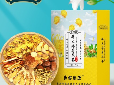 胖大海菊花茶 金银花菊花枇杷叶茶 嗓子 袋泡茶图2