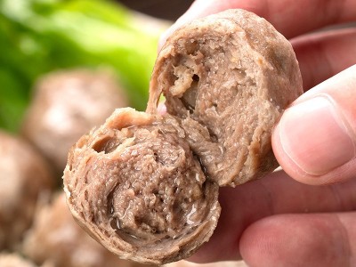 潮汕牛肉丸批发牛筋丸火锅丸子烧烤串串关东煮食材麻辣烫速冻食品图2