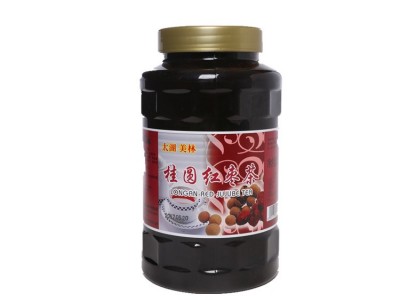 太湖美林花果茶桂圆红枣茶酱果肉果粒果酱1.2kg奶茶专用厂家直销图3