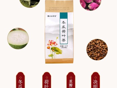 冬瓜荷叶茶袋泡茶 女性红玫瑰决明子代用茶批发贴 牌定 制代加工图4