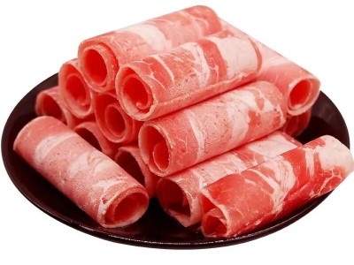 内蒙古羊肉卷新鲜涮火锅整条5斤火锅食材羊肉卷肥羊卷微调制手切图2