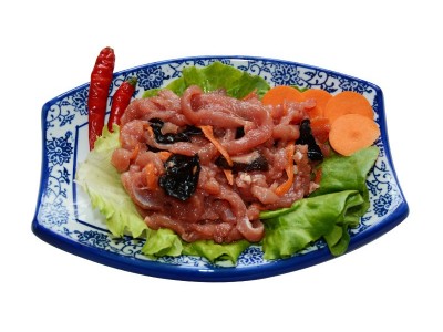 厂家批发冷冻调理鱼香肉丝2500g袋装中西餐速食学校半成品方便菜图5