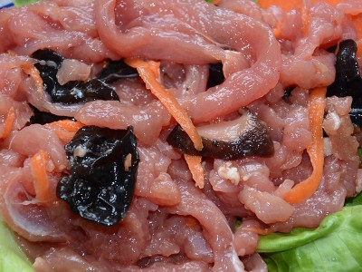 厂家批发冷冻调理鱼香肉丝2500g袋装中西餐速食学校半成品方便菜图4