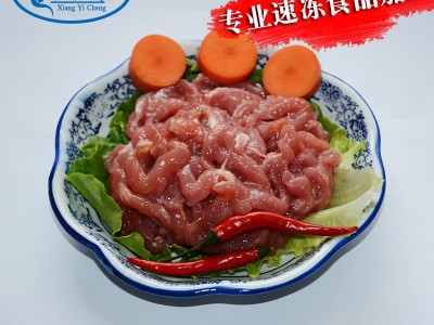 厂家生产调理肉丝 2500g袋装生鲜冷冻腌制半成品方便速食菜定制图2