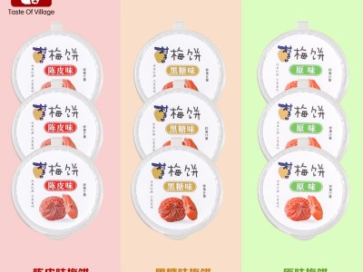 村子口小杯装酸梅饼散装称斤休闲零食水果干日式青梅子肉蜜饯批发图2