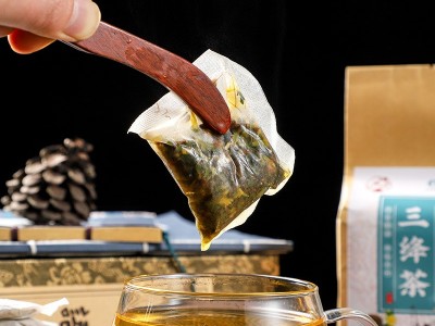 嫣茶记三绛茶玉米须茶青钱柳叶茶桑叶非髙袋泡茶oe m批发直播代发图4