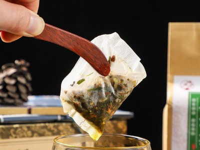 嫣茶记 石清茶 花草代用茶袋泡茶非清石茶玉米须茶oe m工厂批发图4
