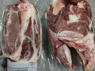 310牛后腱 新鲜冷冻牛肉牛腱肉 牛腱子肉冷冻进口牛肉牛龟腱图2