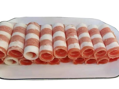 肥牛一号25kg商用批发 火锅店肥牛砖卷火锅食材1号肥牛片牛肉卷图5