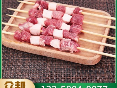 户外牛肉串羊肉串袋装30串烧烤新鲜散养冷冻烧烤食材图4