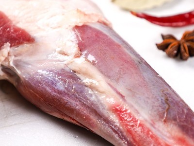 生羊腿全羊腿 烧烤饭店食材鲜嫩可口烤羊腿批发 生羊腿可代发图4