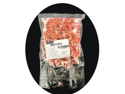 生鲜批发牛肉馅饺子馅混沌馅牛肉沫餐饮食材牛肉丸子用牛肉馅图5