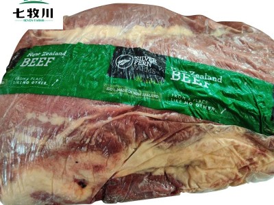 新西兰银蕨牧场牛上脑 去骨牛背肩肉卷 批发餐厅食堂进口冷冻牛肉图3