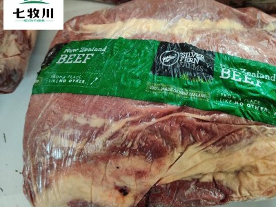 新西兰银蕨牧场牛上脑 去骨牛背肩肉卷 批发餐厅食堂进口冷冻牛肉图4