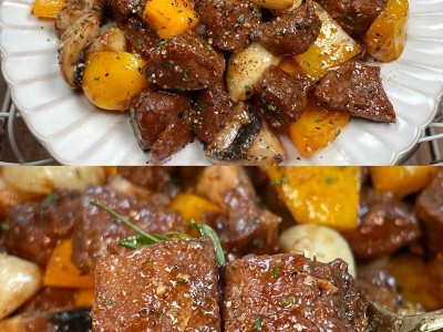 澳洲进口谷饲原切牛肉边角料500g雪花牛排边角料冷冻批发现货包邮图3