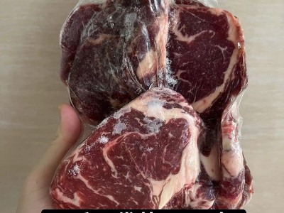 澳洲进口谷饲原切牛肉边角料500g雪花牛排边角料冷冻批发现货包邮图5