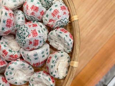 云南普洱茶迷你小沱茶一泡一颗糯米香沱茶生茶一斤装 厂家直批图3