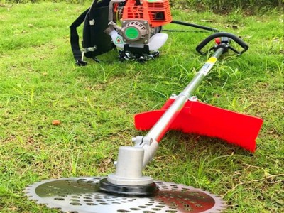二冲程背负侧挂式割草机 家用汽油开荒旋耕机 果园除草松土设备图2