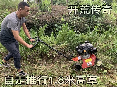 斯特克汽油草坪机自走式果园农用开荒神器杂草割草除草家用碎草机图3