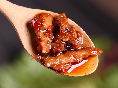 云南特产云心香辣鸡肉丁米线帽子120g 香菇鸡肉酱杂酱面美食调料图5