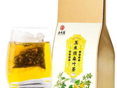 五味集玉米须桑叶茶 青钱柳叶茶牛蒡根苦荞茶袋泡茶花草茶图5