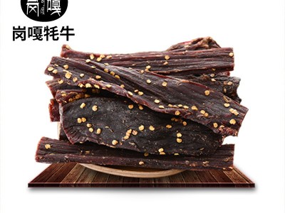 风干牛肉干手撕牛肉干网红零食散装麻辣干巴西藏特产风干牛肉干图4