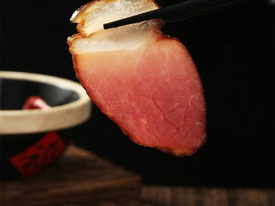 年货农家腊肉二刀肉后腿肉 500克特产社区抖音代发川味烟熏风干肉图2