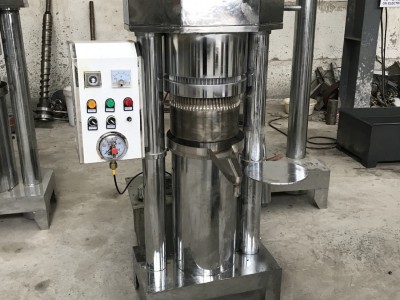 大型立式芝麻可可豆榨油机 液压低温榨油设备 核桃仁榨油机图5