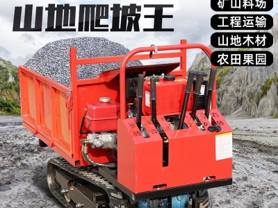 履带运输车厂家1.5吨2T3吨多型号全地形爬山虎手扶座驾农用拖拉机图2
