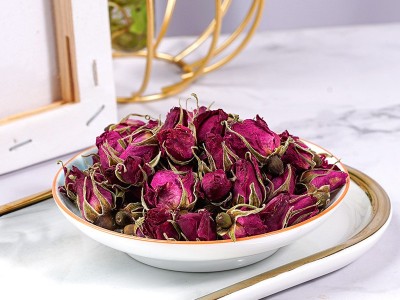 批发玫瑰花茶 平阴玫瑰 红玫瑰花 重瓣玫瑰 云南玫瑰散装花草茶图3
