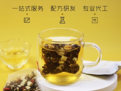 桂花雪梨白茶 花果拼配茶 花草茶代加工四角茶包袋泡茶厂家图2