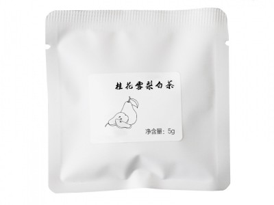 桂花雪梨白茶 花果拼配茶 花草茶代加工四角茶包袋泡茶厂家图5