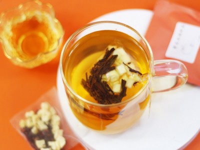 苹果肉桂红茶 花果茶红茶肉桂苹果干组合茶 厂家四角茶包袋泡茶图2
