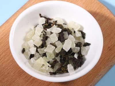 蜜桃乌龙茶白桃干果粒水果茶批发图3