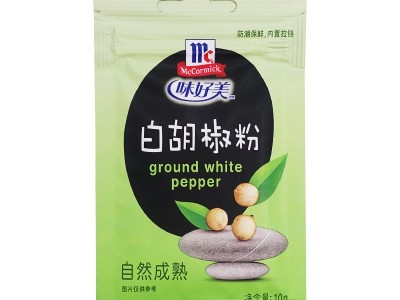 味好美白胡椒粉10g 纯白胡椒粉 烧烤汤料炒菜提鲜烘焙原料调味品图3