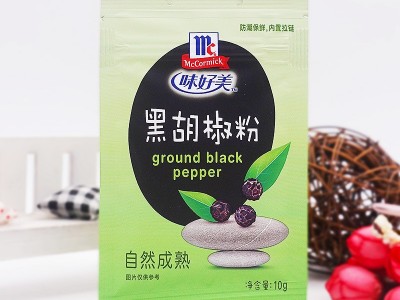 味好美纯黑胡椒粉10g 烧烤牛排披萨西餐意大利面调料厨房家用图4