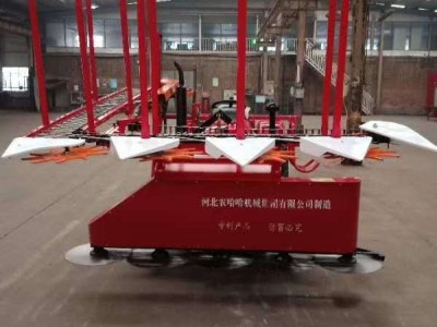 新款农哈哈玉米秸秆收获机 割晒机 四行秸秆收割机 割杆机图4