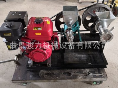 赶集摆摊五谷杂粮膨化机 玉米膨化机视频 四缸静音杂粮膨化机图2