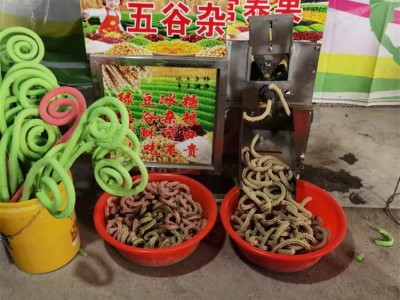 新款自动切玉米大米膨化机图片康乐果杂粮膨化机双机江米棍膨化机图2