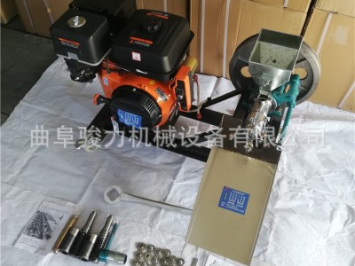 大米玉米爆米花机汽油康乐果机 骏力大型商用杂粮面粉膨化机厂家图5