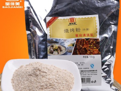 新品烧烤粉袋装调味料香料烤串撒料调味品厂家直供1kg/袋厂家批发图3