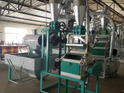 单机磨面机面粉加工设备全自动面粉机杂粮莜麦磨粉机图3