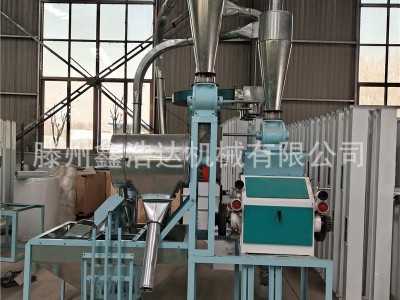 全自动小麦面粉机加工机械 小型家用皮芯分离式磨面机图2