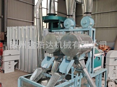 全自动小麦面粉机加工机械 小型家用皮芯分离式磨面机图4